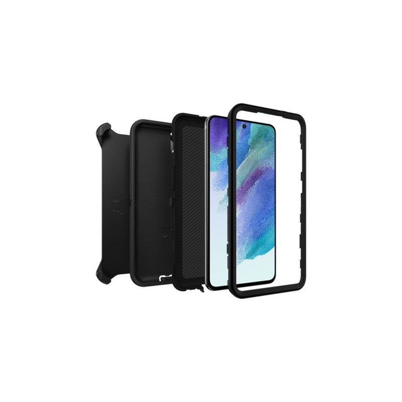 Otterbox Defender, Schutzhülle(schwarz, Samsung Galaxy S21 FE 5G)