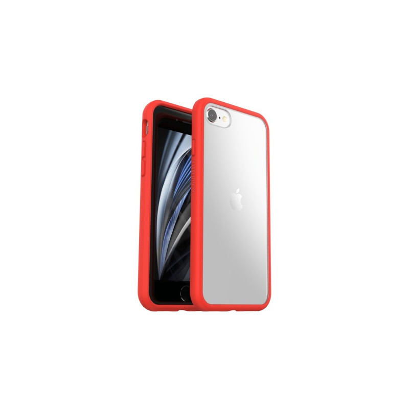 Otterbox React ProPack, Handyhülle(transparent/rot, iPhone SE (3./2.Generation), iPhone 8/7)