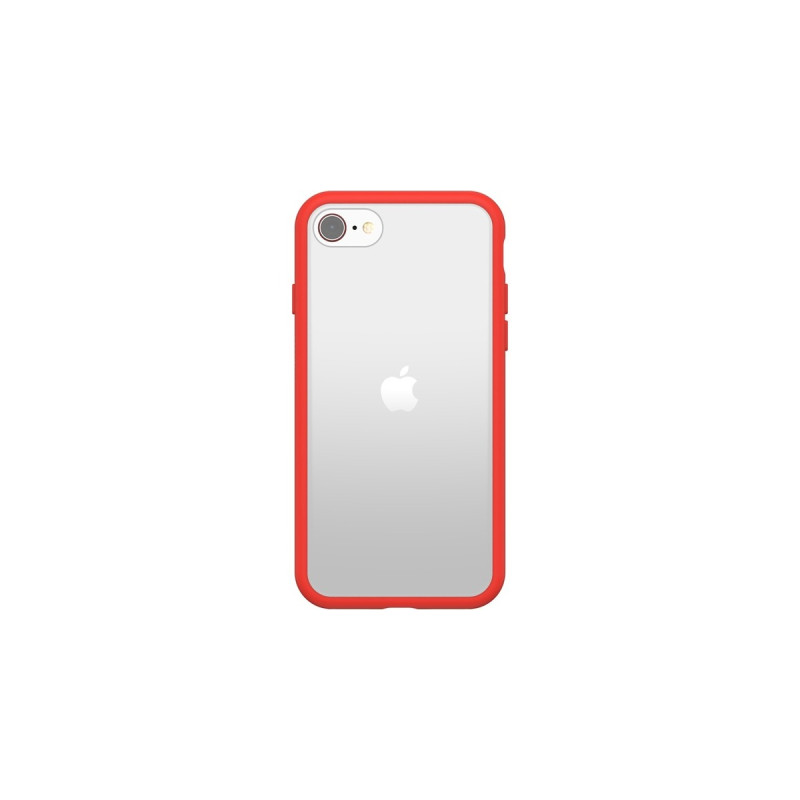 Otterbox React ProPack, Handyhülle(transparent/rot, iPhone SE (3./2.Generation), iPhone 8/7)