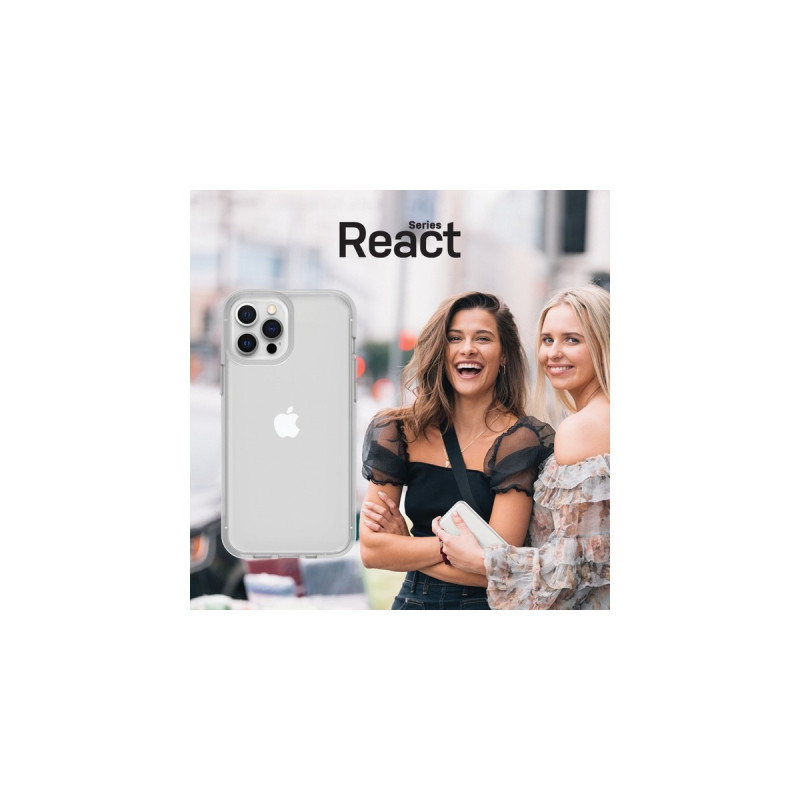 Otterbox React, Handyhülle(transparent, iPhone 12 | 12 Pro)