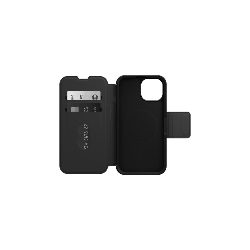 Otterbox Strada MagSafe, Handyhülle(schwarz, iPhone 15)