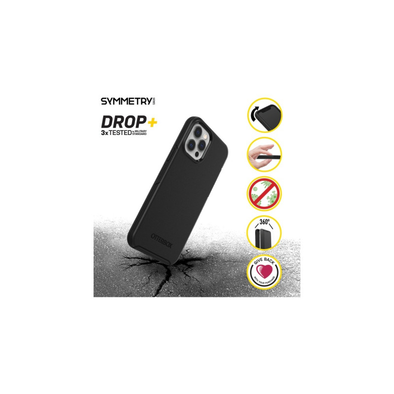 Otterbox Symmetry, Handyhülle(schwarz, iPhone 12 | 12 Pro)