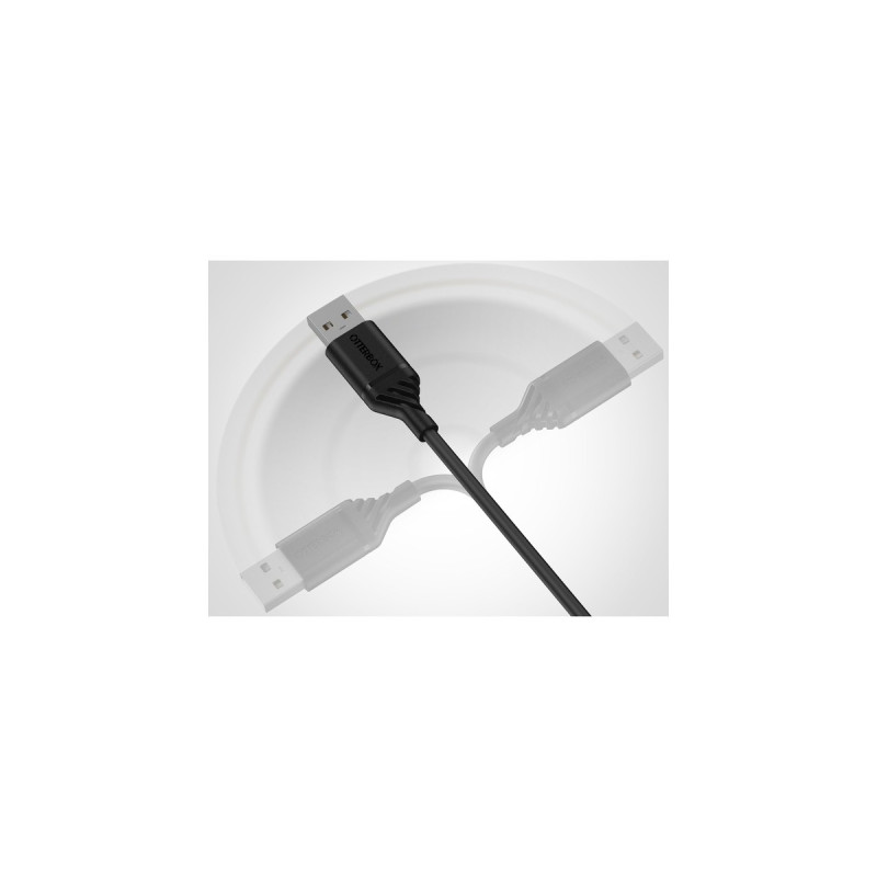 Micro-USB + USB-C + Lightning Stecker(schwarz, 1 Meter)