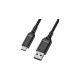 USB-C Stecker(schwarz, 1 Meter)