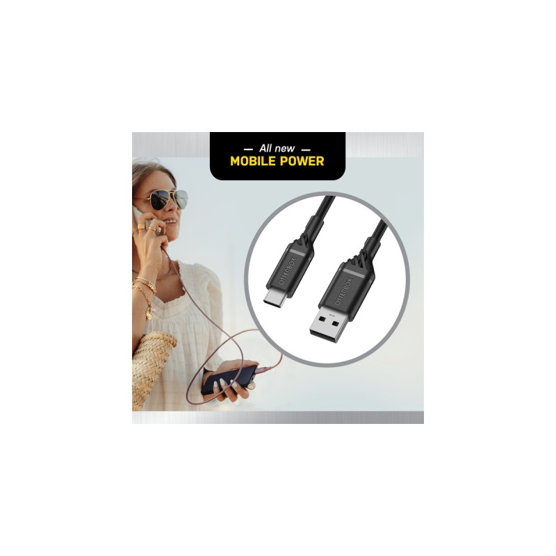 USB-C Stecker(schwarz, 1 Meter)