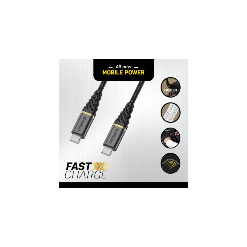 USB-C Stecker(weiß, 3 Meter, PD, gesleevt)