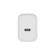 Otterbox USB-C Wand-Schnellladegerät 30W Cloud Dust White(weiß, USB Power Delivery)