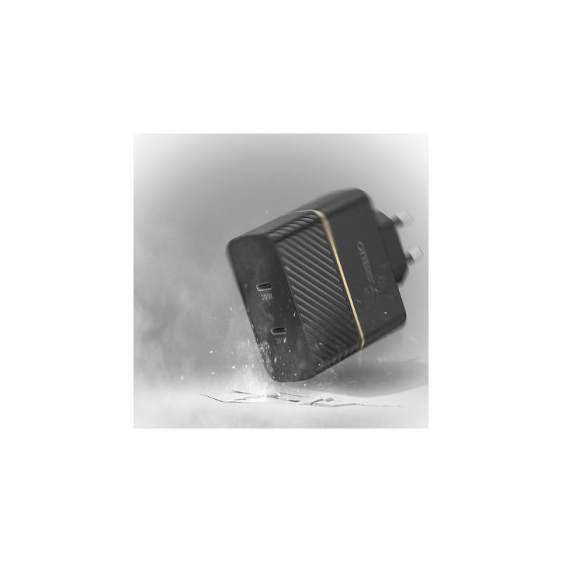 Otterbox USB-C Wand-Schnellladegerät, 50W Combined(schwarz)