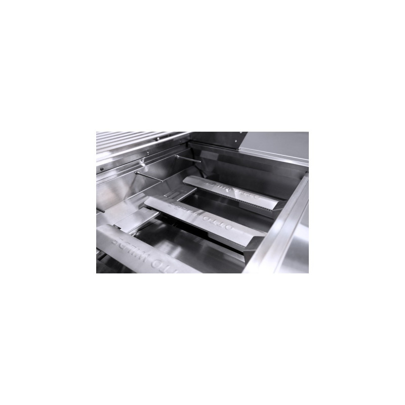 Otto Wilde Grillers Gasgrill G32 Connected, 3 Schubladen + 1 Tür(schwarz/edelstahl, mit Heckbrenner)