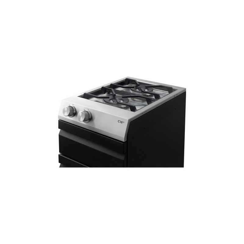 Otto Wilde Grillers Kochfeld C16 Add On, 1 Schublade, Gaskocher(schwarz/edelstahl, für G32 Connected, G32 Smart)