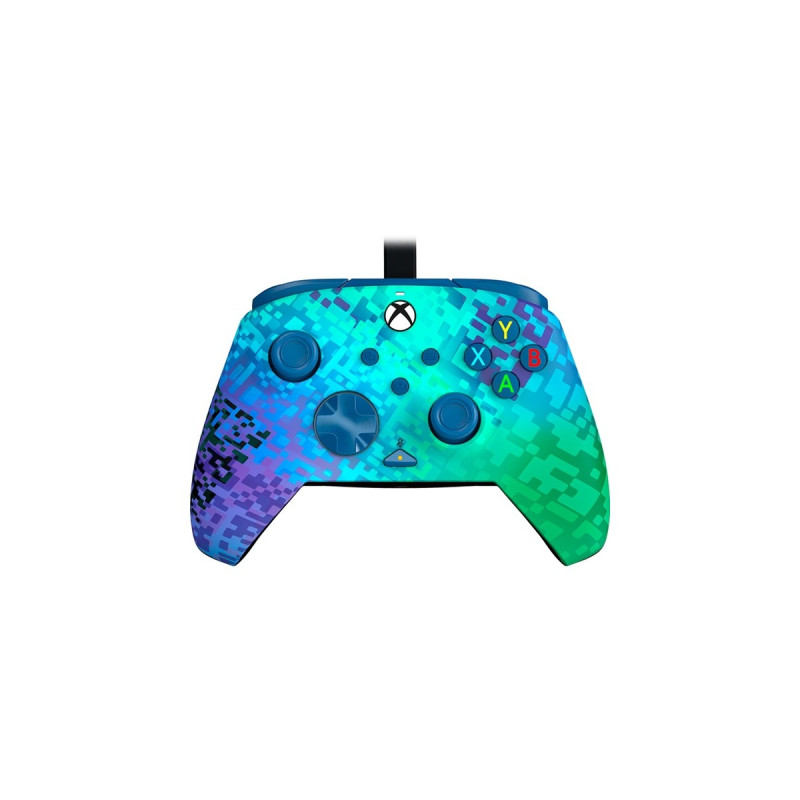 PDP Rematch Advanced Wired Controller - Glitch Green, Gamepad(grün/lila, für Xbox Series X|S, Xbox One, PC)