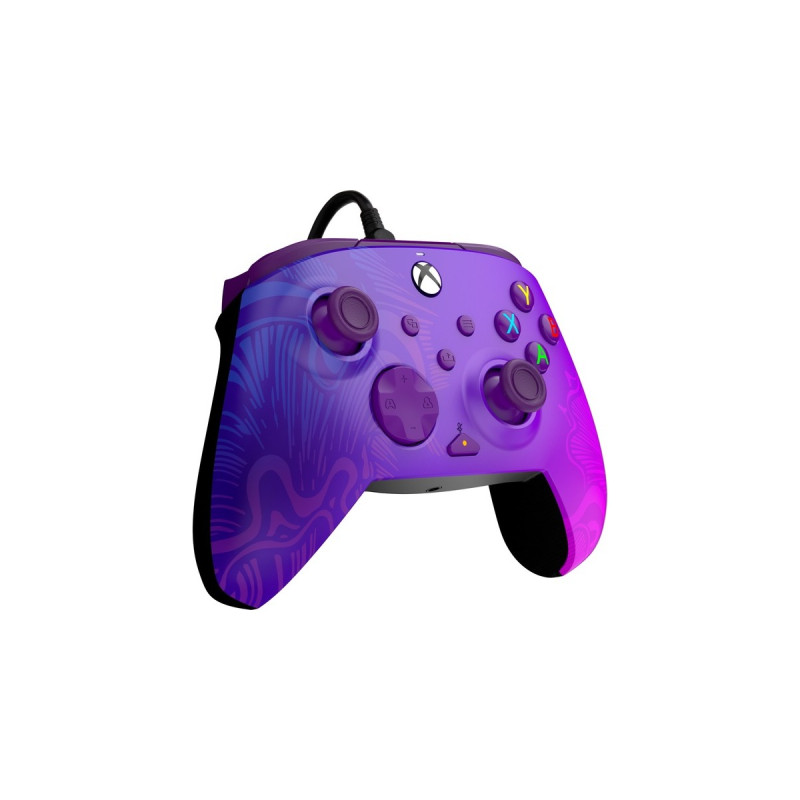 PDP Rematch Advanced Wired Controller - Purple Fade, Gamepad(lila, für Xbox Series X|S, Xbox One, PC)