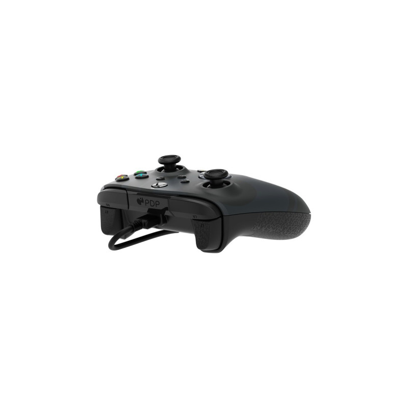 PDP Rematch Advanced Wired Controller - Radial Black, Gamepad(schwarz/grau, für Xbox Series X|S, Xbox One, PC)