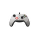 PDP Rematch Advanced Wired Controller - Radial White, Gamepad(grau/rot, für Xbox Series X|S, Xbox One, PC)