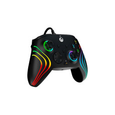 PDP Wired Controller - Afterglow Wave, Gamepad(schwarz, für Xbox Series X|S, Xbox One, PC)