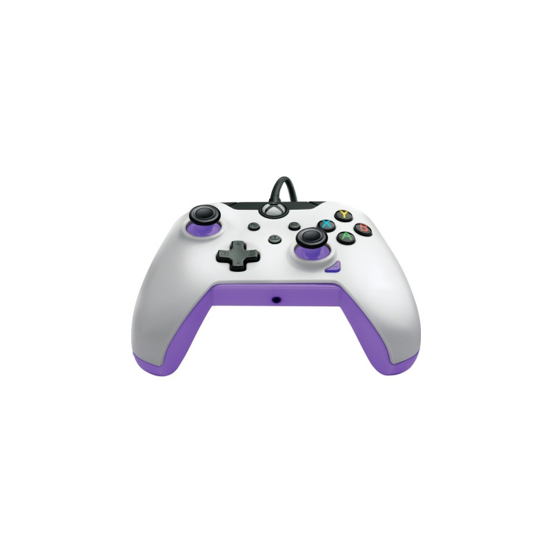 PDP Wired Controller - Fuse White, Gamepad(weiß/lila, für Xbox Series X|S, Xbox One, PC)