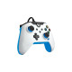 PDP Wired Controller - Ion White, Gamepad(weiß/neon-blau, für Xbox Series X|S, Xbox One, PC)