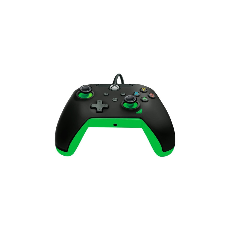 PDP Wired Controller - Neon Black, Gamepad(schwarz/grün, für Xbox Series X|S, Xbox One, PC)