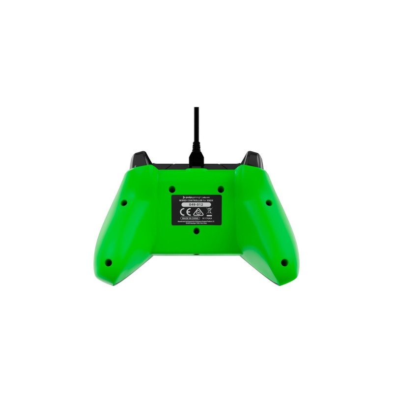 PDP Wired Controller - Neon Black, Gamepad(schwarz/grün, für Xbox Series X|S, Xbox One, PC)