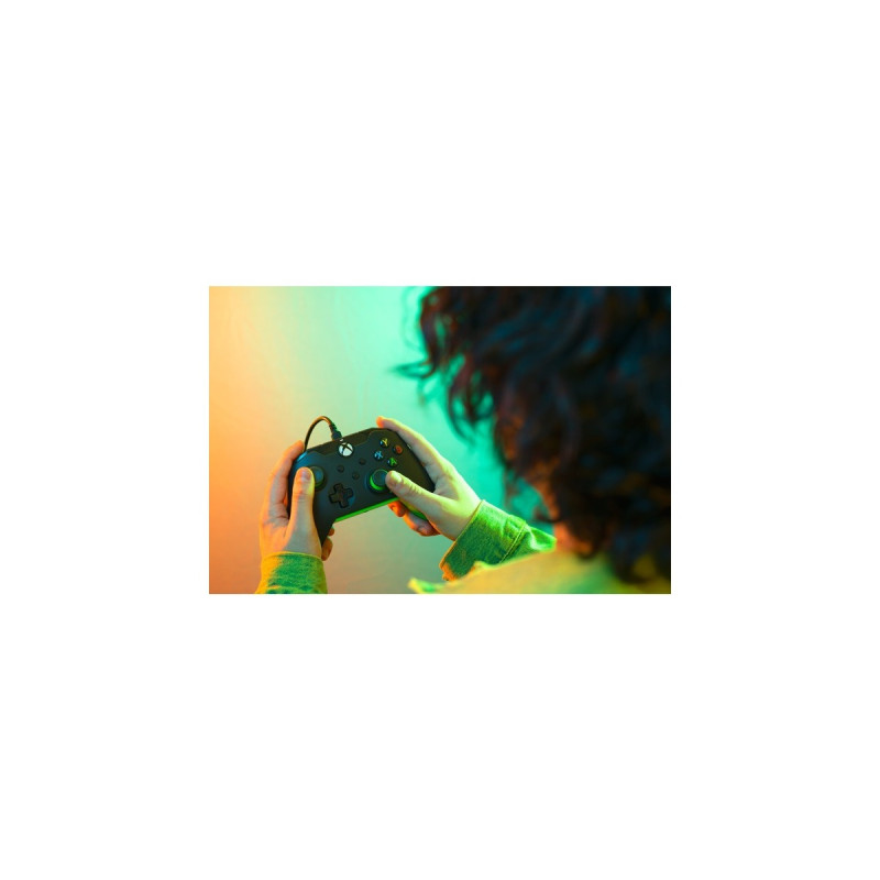 PDP Wired Controller - Neon Black, Gamepad(schwarz/grün, für Xbox Series X|S, Xbox One, PC)