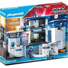 PLAYMOBIL 6872 City Action Polizei-Kommandozentrale mit Gefängnis, Konstruktionsspielzeug
