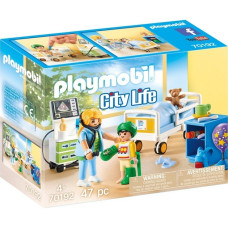 PLAYMOBIL 70192 City Life Kinderkrankenzimmer, Konstruktionsspielzeug