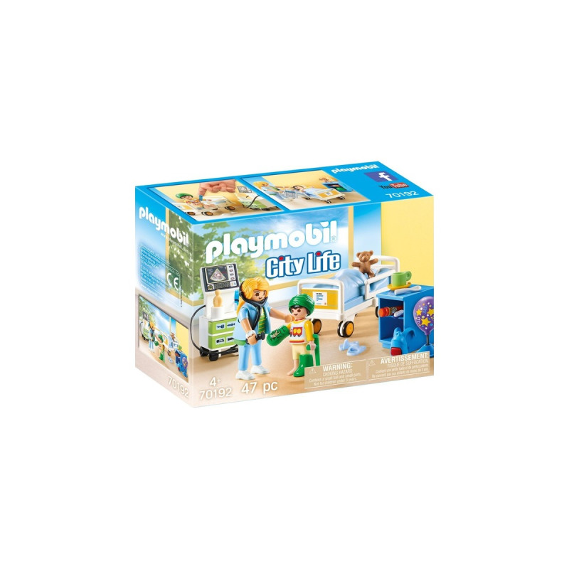 PLAYMOBIL 70192 City Life Kinderkrankenzimmer, Konstruktionsspielzeug