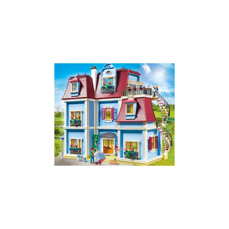 PLAYMOBIL 70205 Dollhouse Mein Großes Puppenhaus, Konstruktionsspielzeug