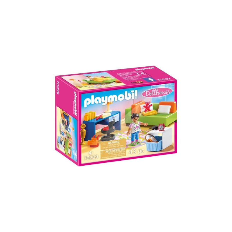 PLAYMOBIL 70209 Dollhouse Jugendzimmer, Konstruktionsspielzeug