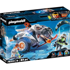PLAYMOBIL 70231 Top Agents Spy Team Schneegleiter, Konstruktionsspielzeug
