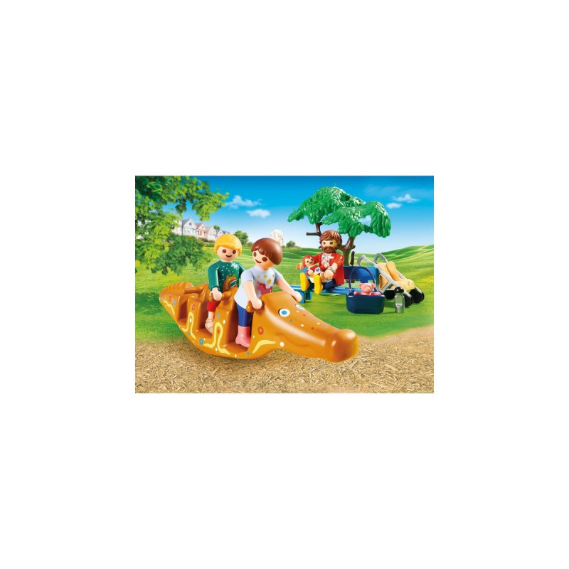 PLAYMOBIL 70281 City Life Abenteuerspielplatz, Konstruktionsspielzeug