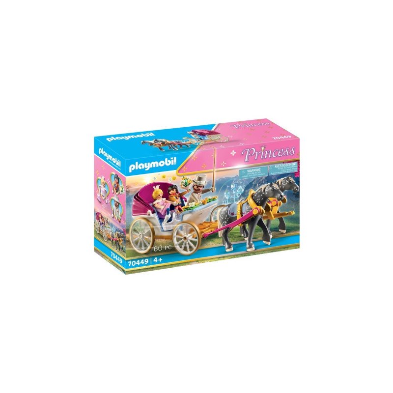 PLAYMOBIL 70449 Princess Romantische Pferdekutsche, Konstruktionsspielzeug