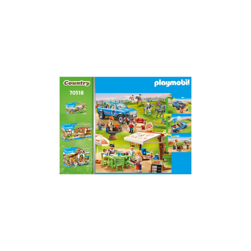 PLAYMOBIL 70518 Country Mobiler Hufschmied, Konstruktionsspielzeug