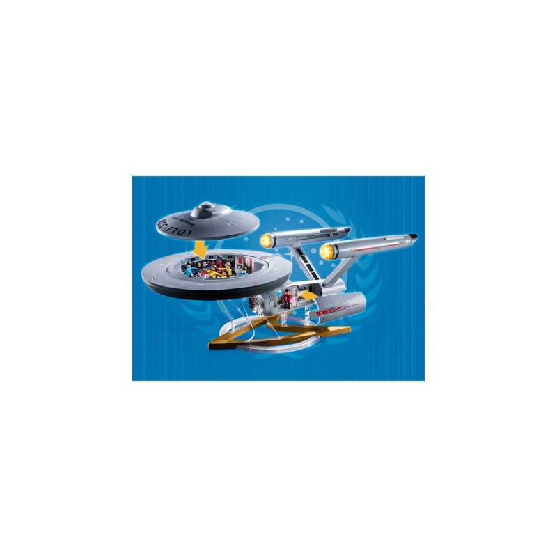 PLAYMOBIL 70548 Star Trek - U.S.S. Enterprise NCC-1701, Konstruktionsspielzeug