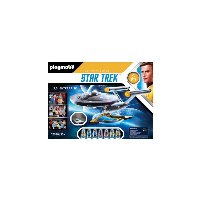 PLAYMOBIL 70548 Star Trek - U.S.S. Enterprise NCC-1701, Konstruktionsspielzeug