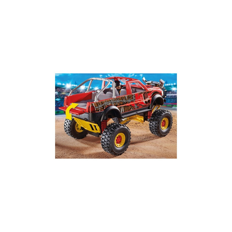 PLAYMOBIL 70549 Stuntshow Monster Truck Horned, Konstruktionsspielzeug