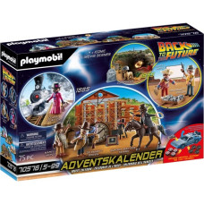 PLAYMOBIL 70576 Back to the Future Adventskalender "Back to the Future Part III", Konstruktionsspielzeug