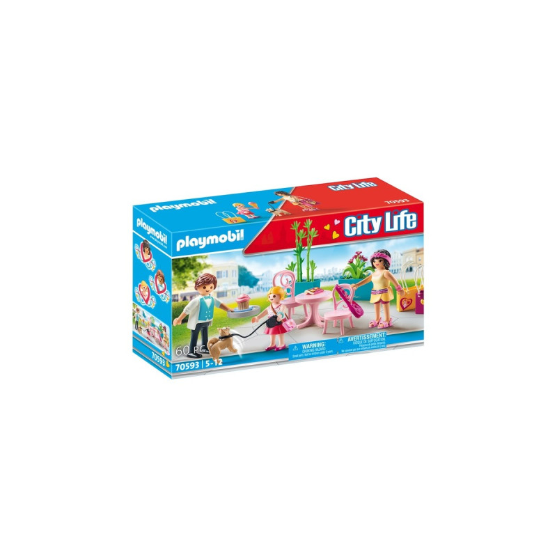PLAYMOBIL 70593 City Life Kaffeepause, Konstruktionsspielzeug