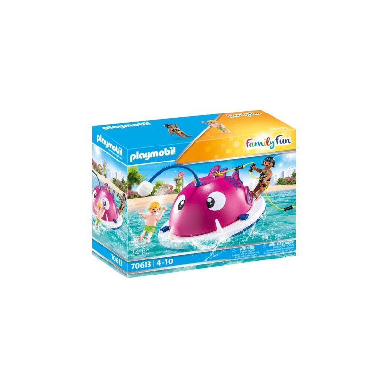 PLAYMOBIL 70613 Family Fun Kletter-Schwimminsel, Konstruktionsspielzeug