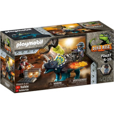 PLAYMOBIL 70627 Dino Rise Triceratops: Randale um die legendären Steine, Konstruktionsspielzeug