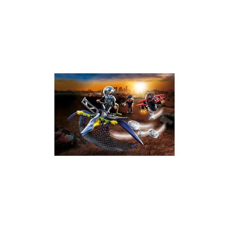 PLAYMOBIL 70628 Dino Rise Pteranodon: Attacke aus der Luft, Konstruktionsspielzeug