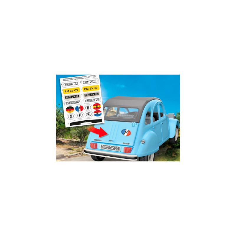 PLAYMOBIL 70640 Citroën 2CV, Konstruktionsspielzeug