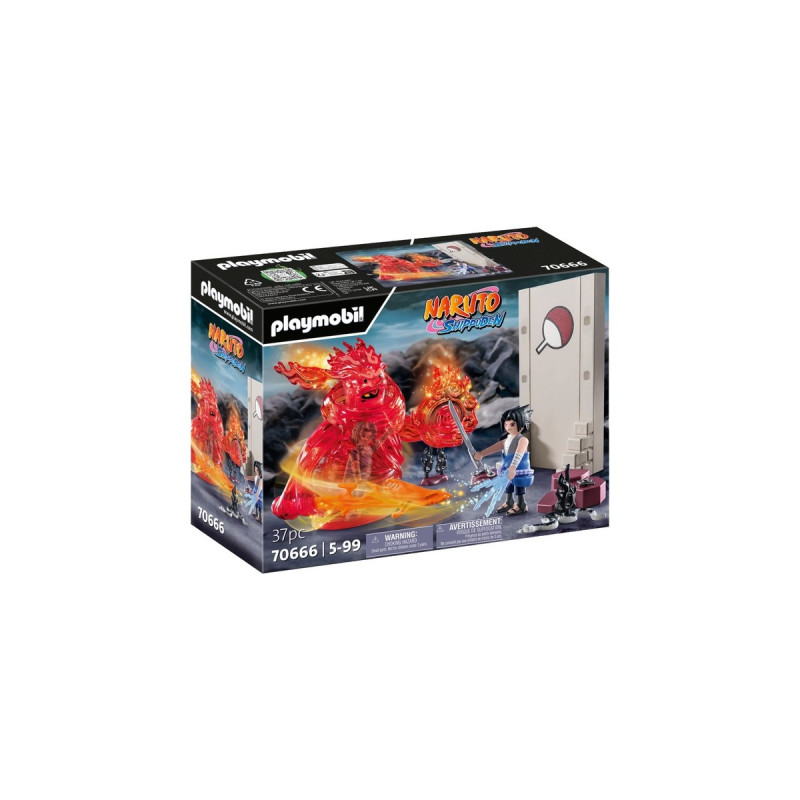 PLAYMOBIL 70666 Naruto Shippuden - Sasuke vs. Itachi, Konstruktionsspielzeug