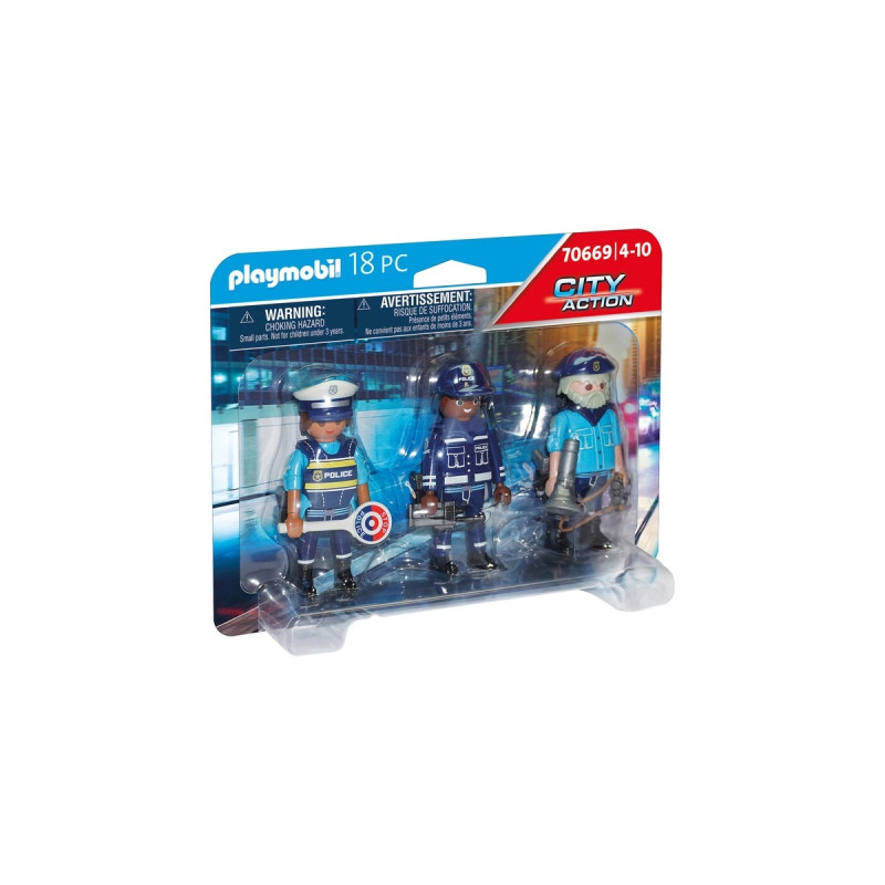 PLAYMOBIL 70669 City Action Figurenset Polizei, Konstruktionsspielzeug