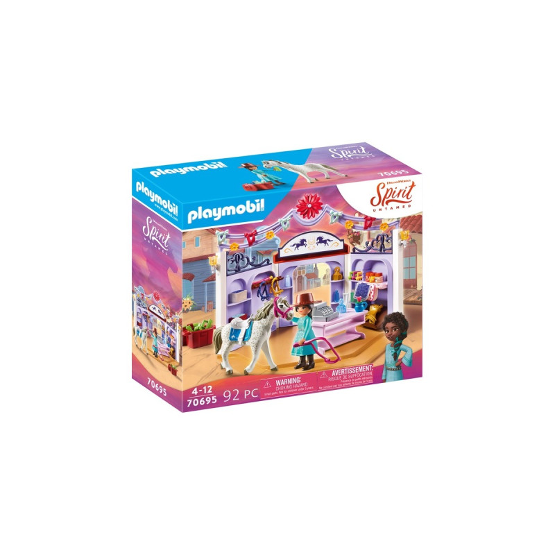 PLAYMOBIL 70695 Spirit Miradero Reitladen, Konstruktionsspielzeug
