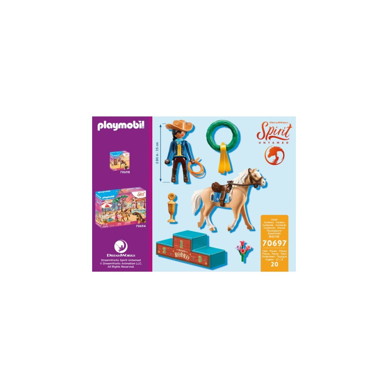 PLAYMOBIL 70697 Spirit Rodeo Pru, Konstruktionsspielzeug