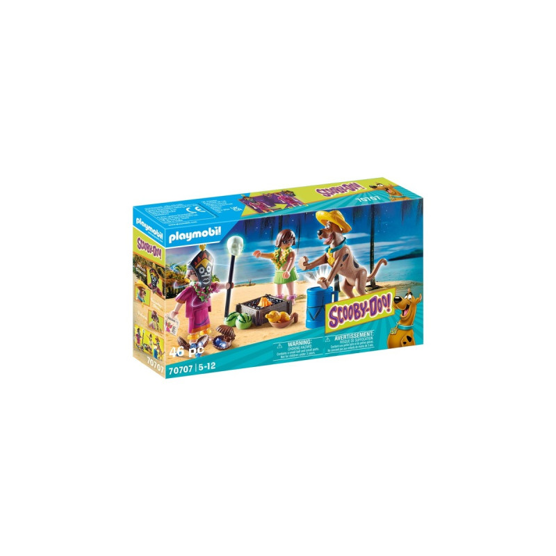 PLAYMOBIL 70707 SCOOBY-DOO! Abenteuer mit Witch Doctor, Konstruktionsspielzeug