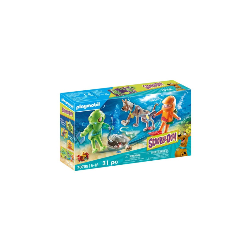 PLAYMOBIL 70708 SCOOBY-DOO! Abenteuer mit Ghost of Captain Cutler, Konstruktionsspielzeug