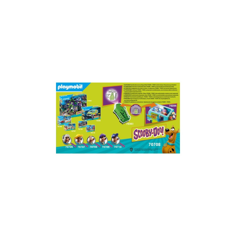 PLAYMOBIL 70708 SCOOBY-DOO! Abenteuer mit Ghost of Captain Cutler, Konstruktionsspielzeug