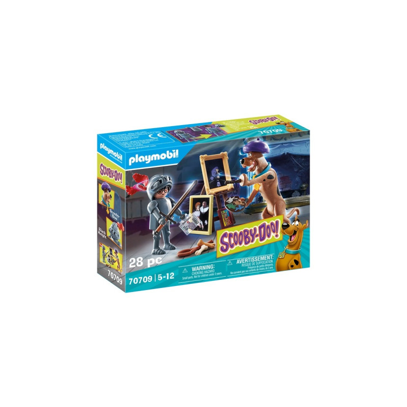 PLAYMOBIL 70709 SCOOBY-DOO! Abenteuer mit Black Knight, Konstruktionsspielzeug